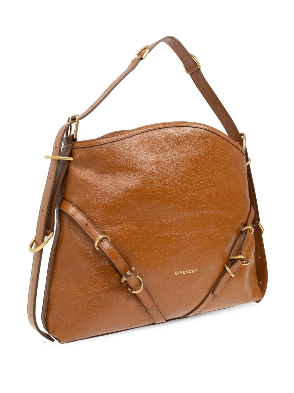 Givenchy Voyou medium schoudertas Bruin