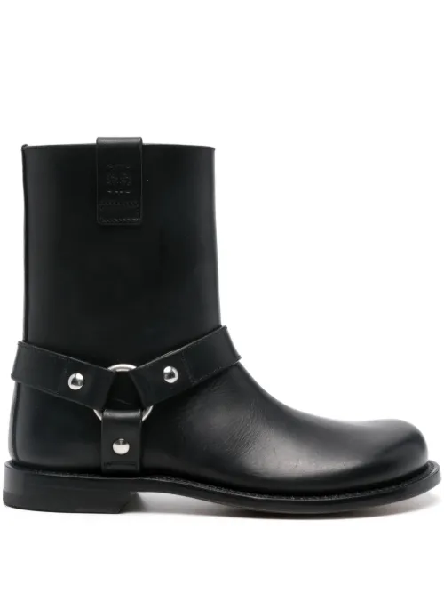 LOEWE bottines Campo Biker - Noir - LOEWE - Modalova