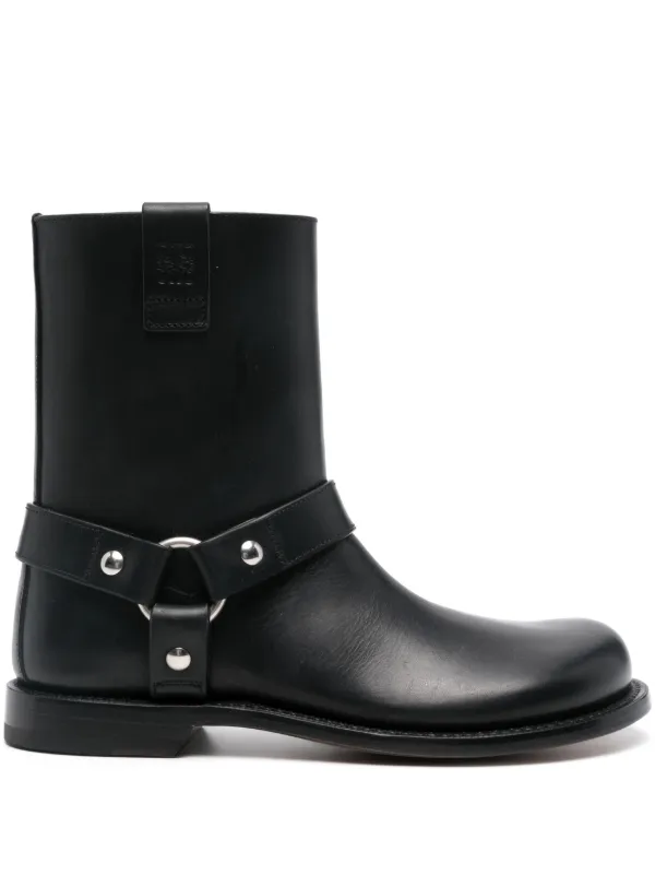 ブーツその他 LOEWE CAMPO BIKER BOOT LOEWE Campo Biker ブーツ | ブラック | FARFETCH JP