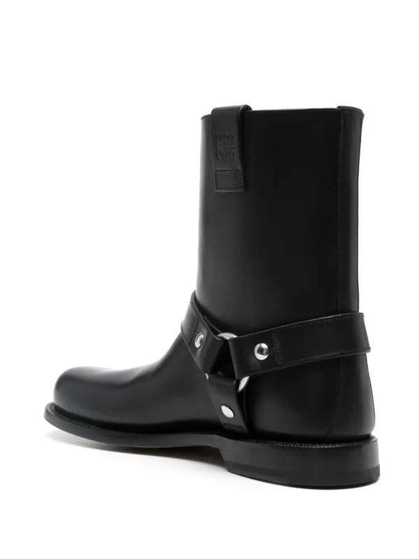 LOEWE Campo Biker ブーツ | ブラック | FARFETCH JP