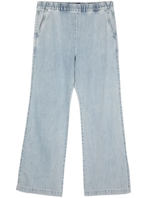 tout a coup straight-leg elasticated-waist jeans