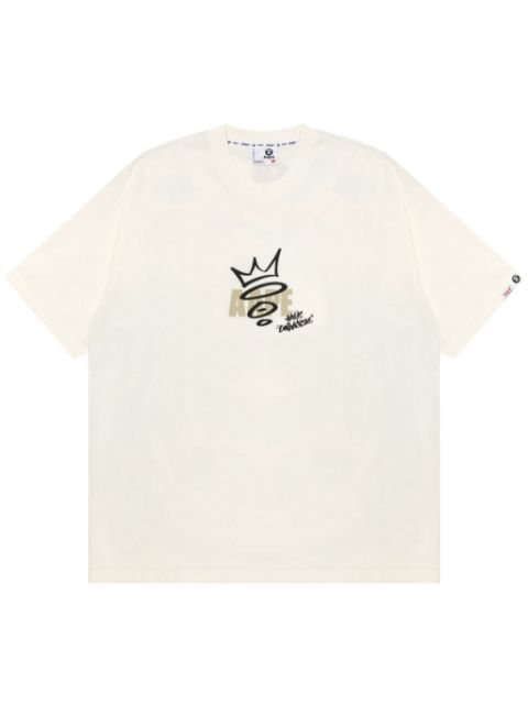 AAPE BY *A BATHING APE graffiti-print cotton T-shirt Men