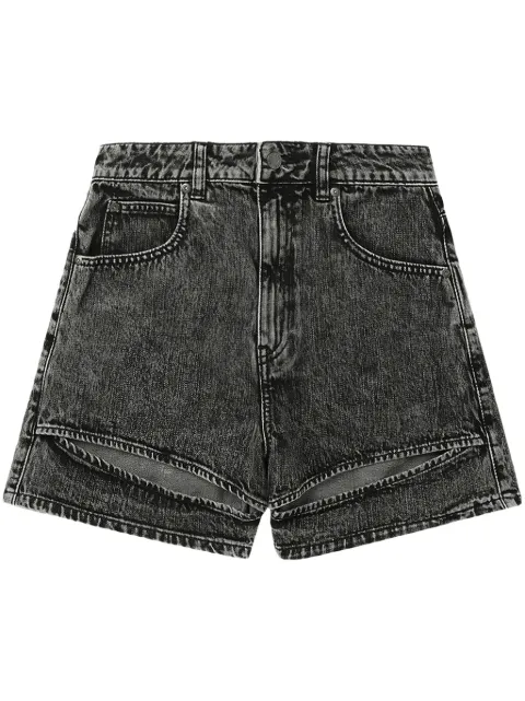 izzue shorts con parche del logo