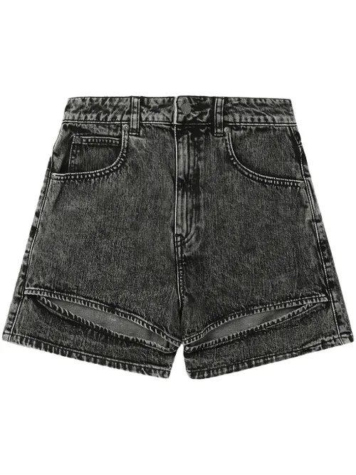 Short en coton à patch logo - izzue - Modalova