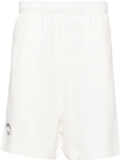 izzue elasticated waist cotton shorts