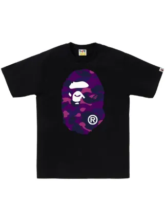 A BATHING APE Big Ape Head Cotton T shirt Farfetch