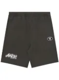 AAPE BY *A BATHING APE® Ape-appliqué track shorts - Grey