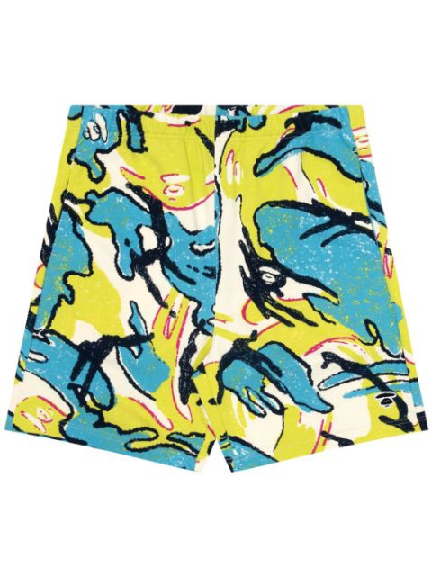 AAPE BY *A BATHING APE abstract-print track shorts Men