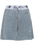 Vivienne Westwood Kilt Bea Orb-embroidered mini skirt - Blue