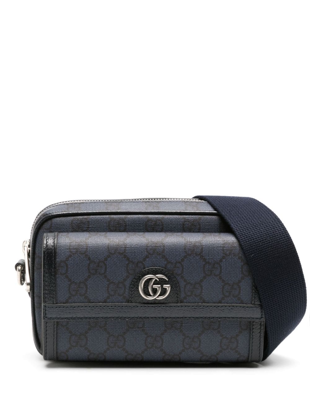 Gucci Mini Ophidia Gg Messenger Bag In Blue