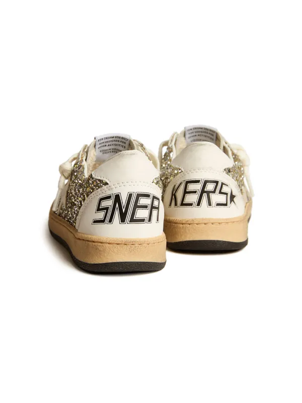 ☆人気☆【Golden 】☆Golden  BallStar スニーカー☆ Women's Ball Star with gold star and heel tab