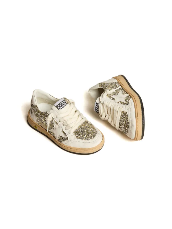 ☆人気☆【Golden 】☆Golden  BallStar スニーカー☆ Women's Ball Star with gold star and heel tab