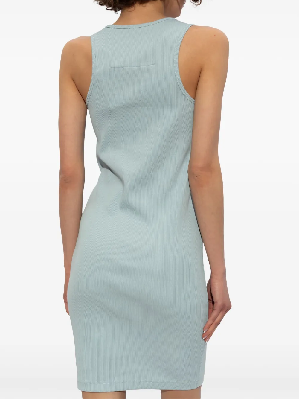 Givenchy Jurk met 4G plakkaat Blauw