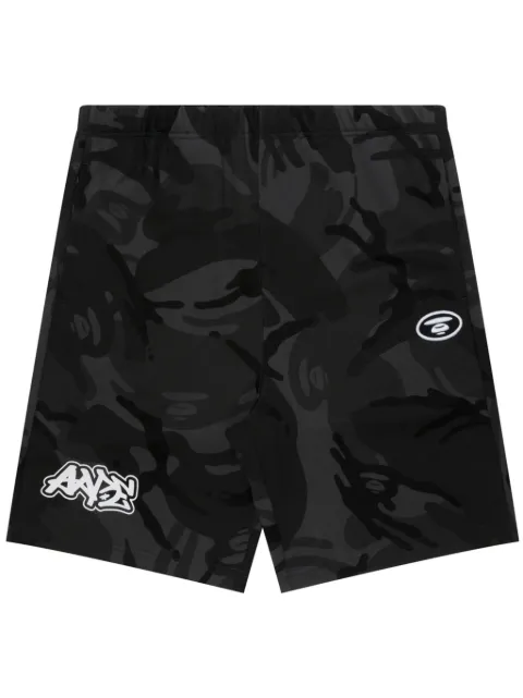 AAPE BY *A BATHING APE camouflage-print track shorts Men