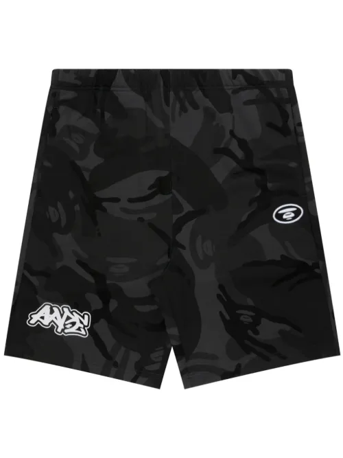 Short de sport à imprimé camouflage - AAPE BY *A BATHING APE® - Modalova