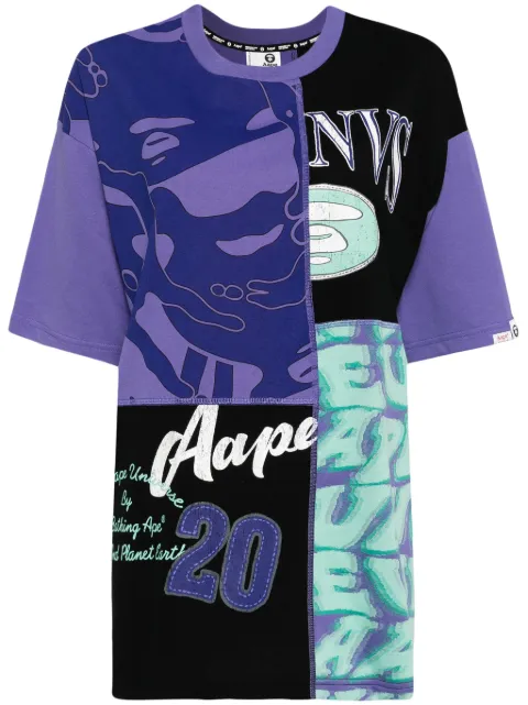 AAPE BY *A BATHING APE® graphic-print cotton T-shirt