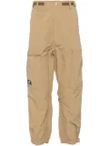 izzue tapered-leg cargo trousers - Brown