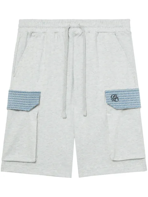 FIVE CM tweed-detailing cotton shorts 
