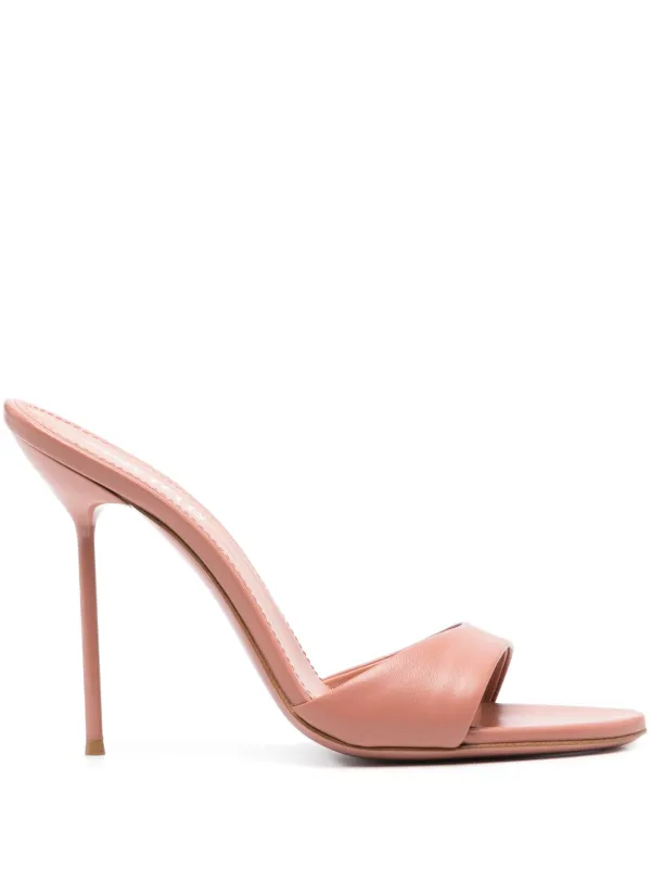 Paris Texas Lidia Stiletto-heel Open-toe Sandals in Pink