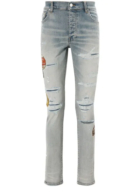 AMIRI Travel Patch Repair skinny jeans