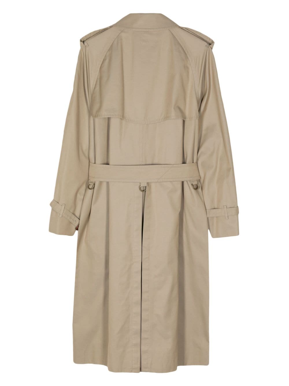 Burberry Pre-Owned 1990-2000s belted trench coat - Beige