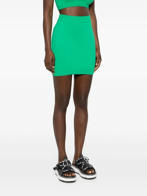 Vivienne Westwood Bea Cotton Miniskirt | Green | FARFETCH