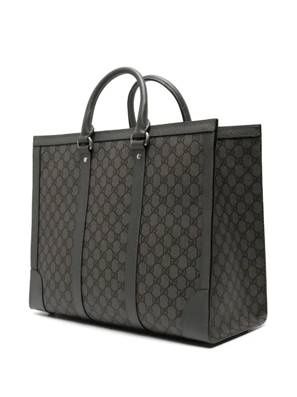 Gucci GG Canvas Tote Bag Grey FARFETCH CA