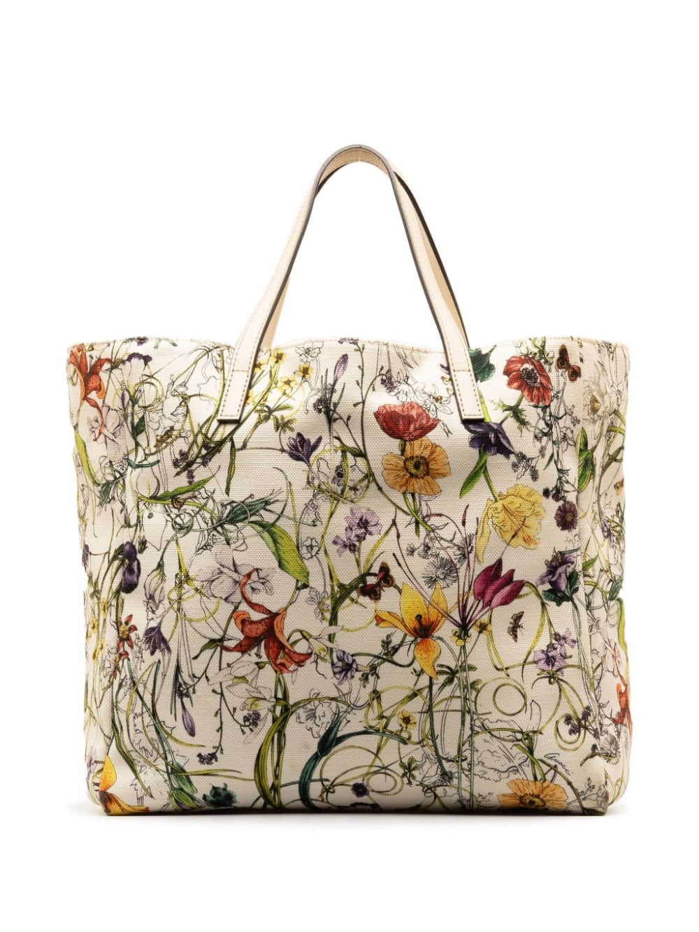 Gucci Pre-Owned 2000-2015 Flora tote bag - Wit