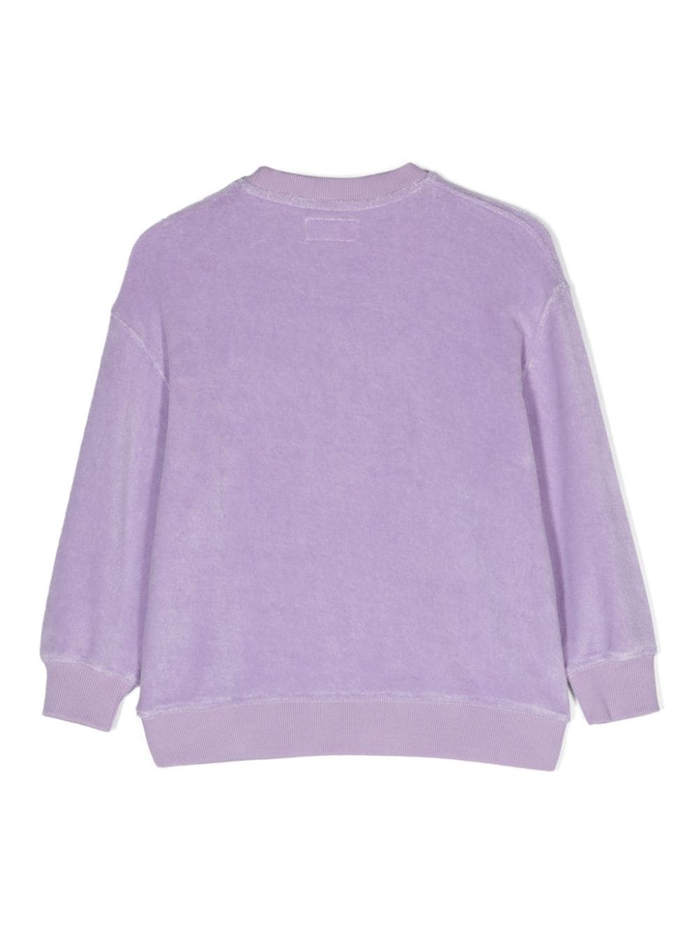 MC2 Saint Barth Kids Briony terry-cloth sweatshirt - Paars