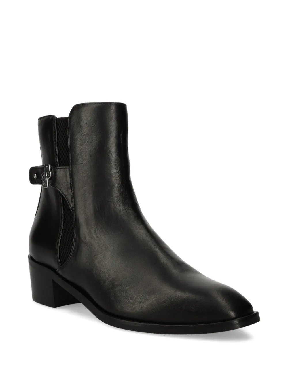 Hugo Boss Zip-fastening Ankle Boots In Black