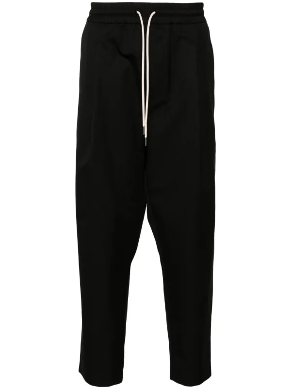 Drôle De Monsieur ドローストリング クロップドパンツ