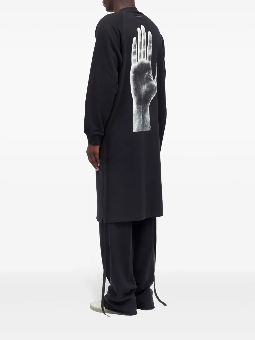 MM6 Maison Margiela Sweater met print en patroon Zwart