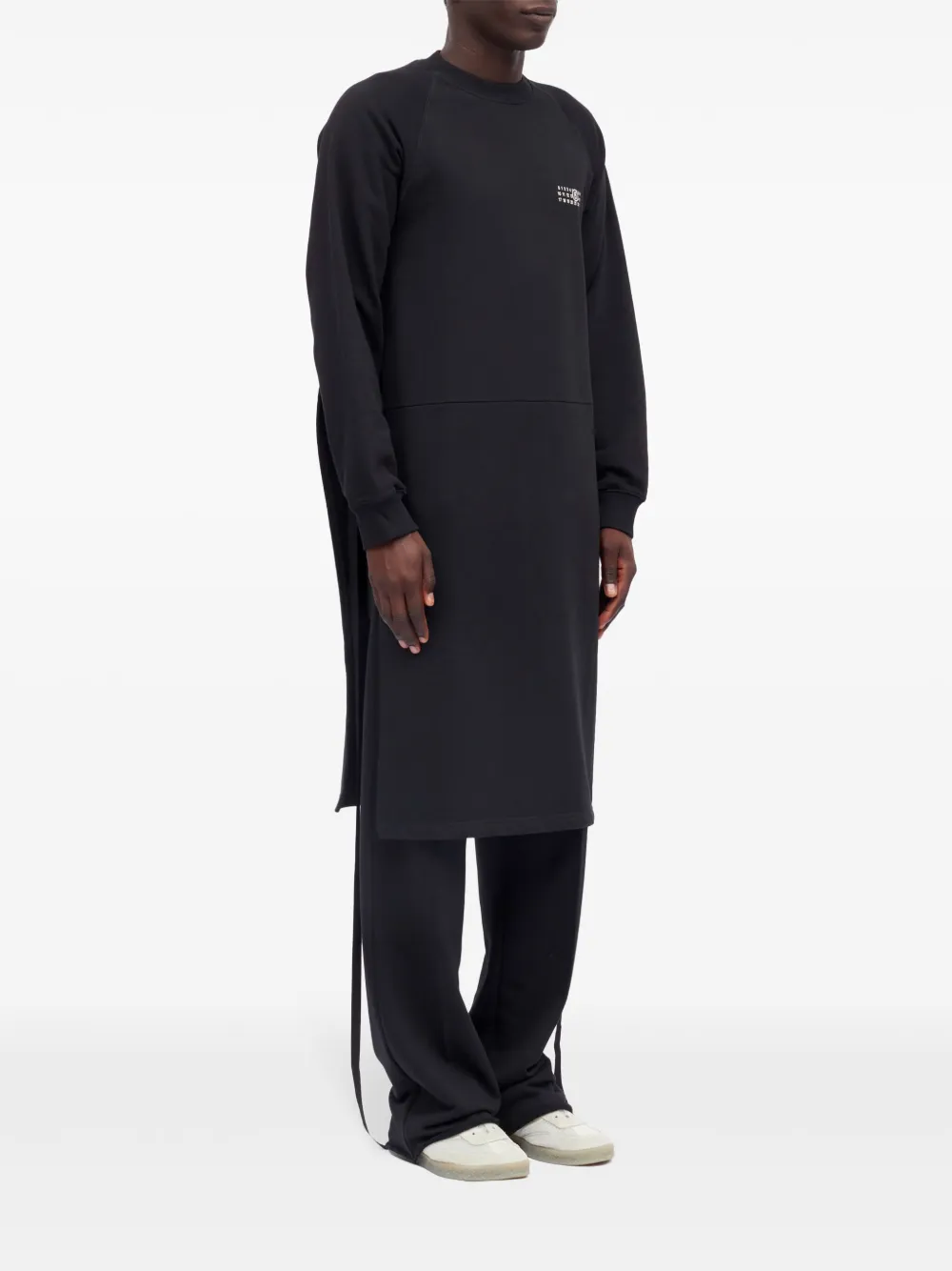 MM6 Maison Margiela Sweater met print en patroon Zwart