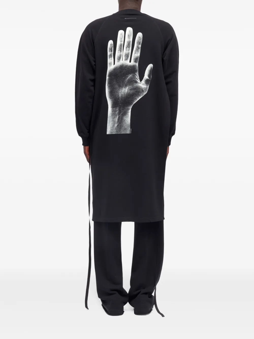 MM6 Maison Margiela Sweater met print en patroon Zwart
