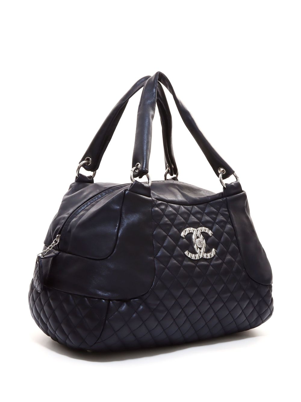 CHANEL CC diamond-quilted tote bag Women