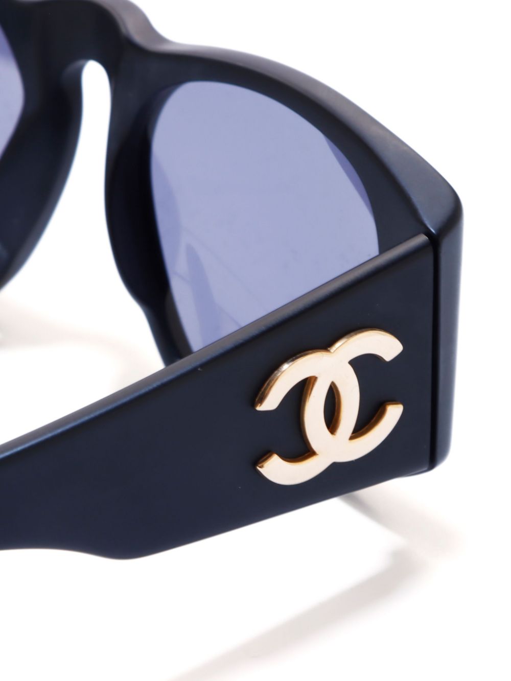 CHANEL 2000s CC Mark sunglasses Women