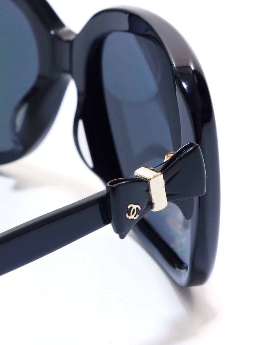 Affordable HOT SALE CHANEL 2000s CC Mark square-frame sunglasses Women