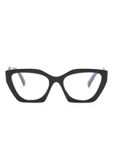 Prada Eyewear butterfly-frame glasses