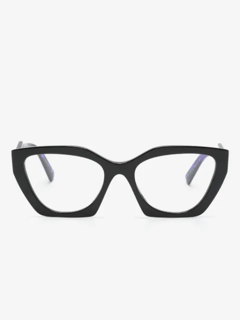 Prada Eyewear Armação de óculos borboleta