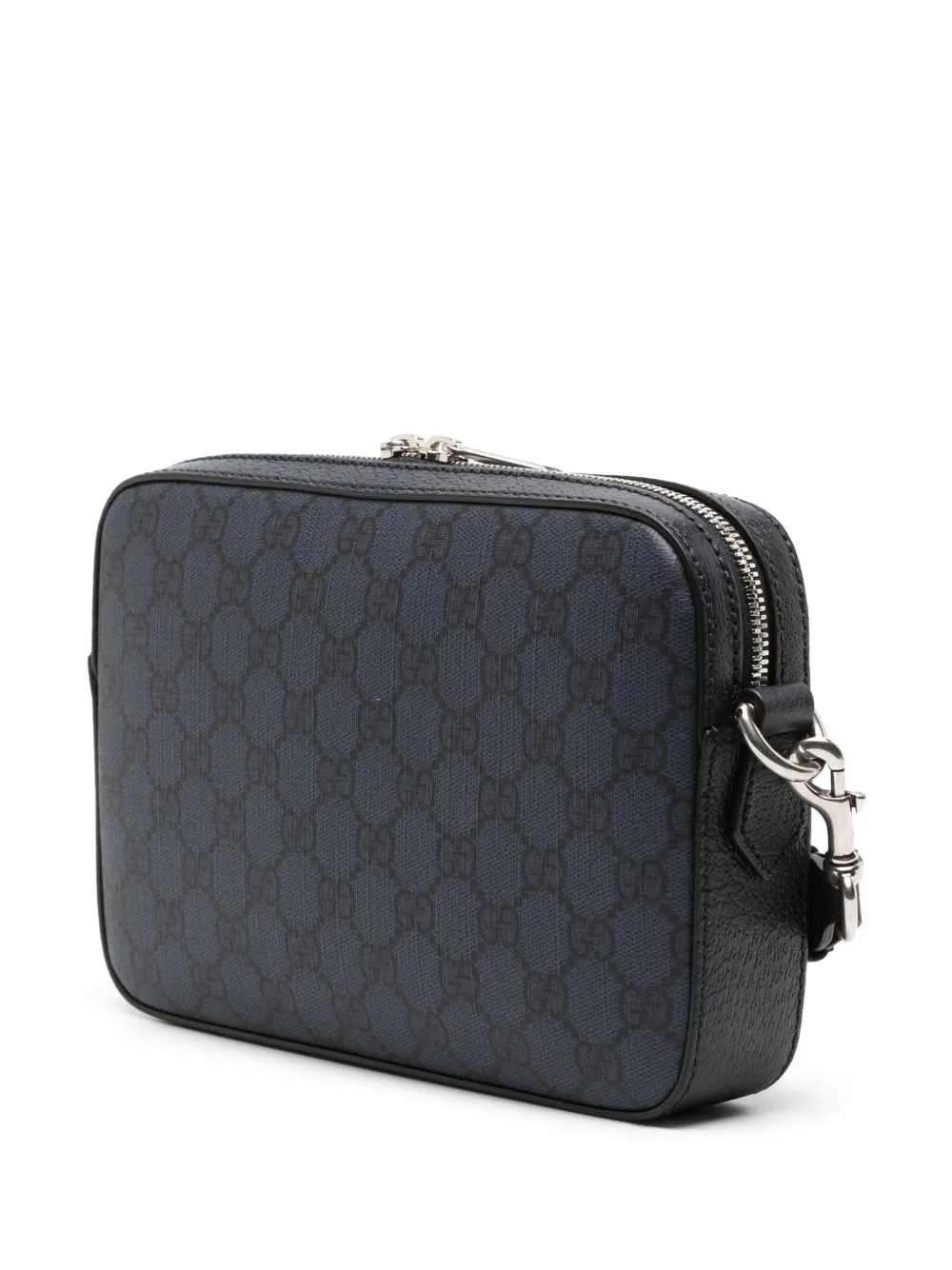Gucci Ophidia GG canvas crossbodytas Blauw
