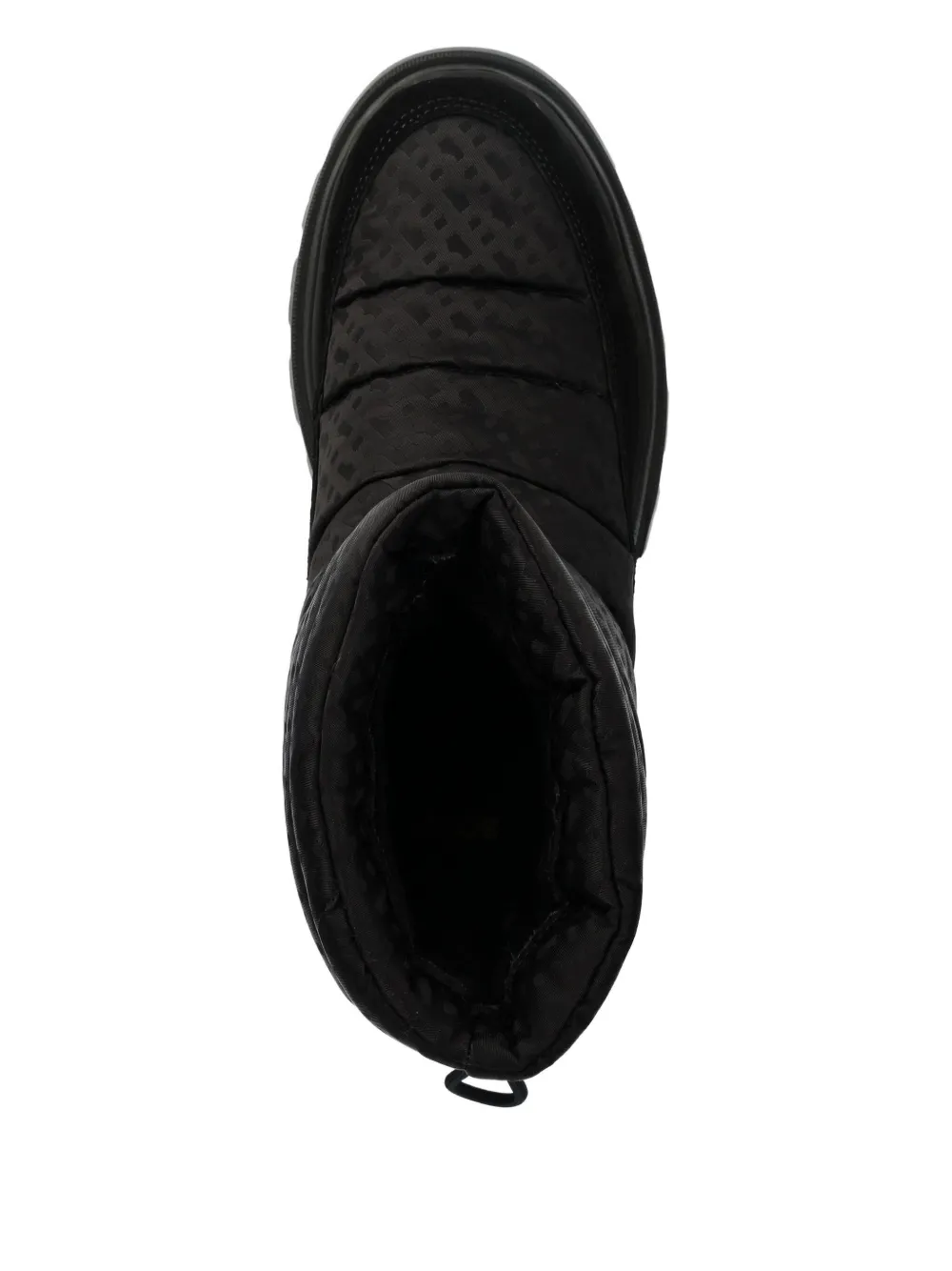 BOSS quilted snow boots Black