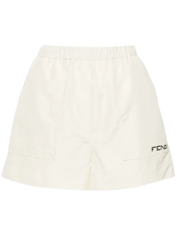 FENDI★ハイウエスト ショートパンツ★送関込 FENDI ハイウエスト ショートパンツ | ニュートラル | FARFETCH JP