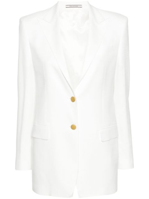 Tagliatore single-breasted jacquard blazer Women