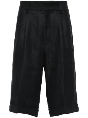 Jil Sander ベルテッド ショートパンツ | ブラック | FARFETCH JP