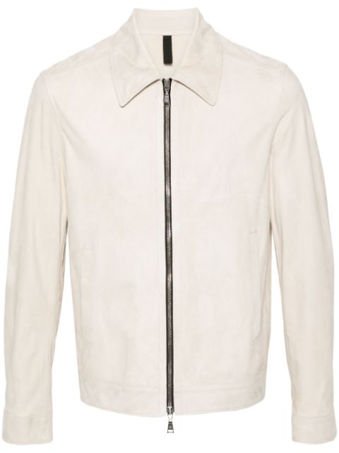 Tagliatore suede zipped jacket Men