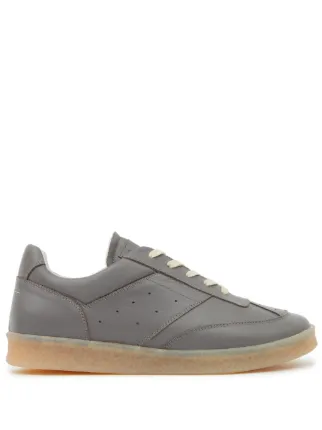 MM6 Maison Margiela 6 Court low-top Sneakers | Grey | FARFETCH
