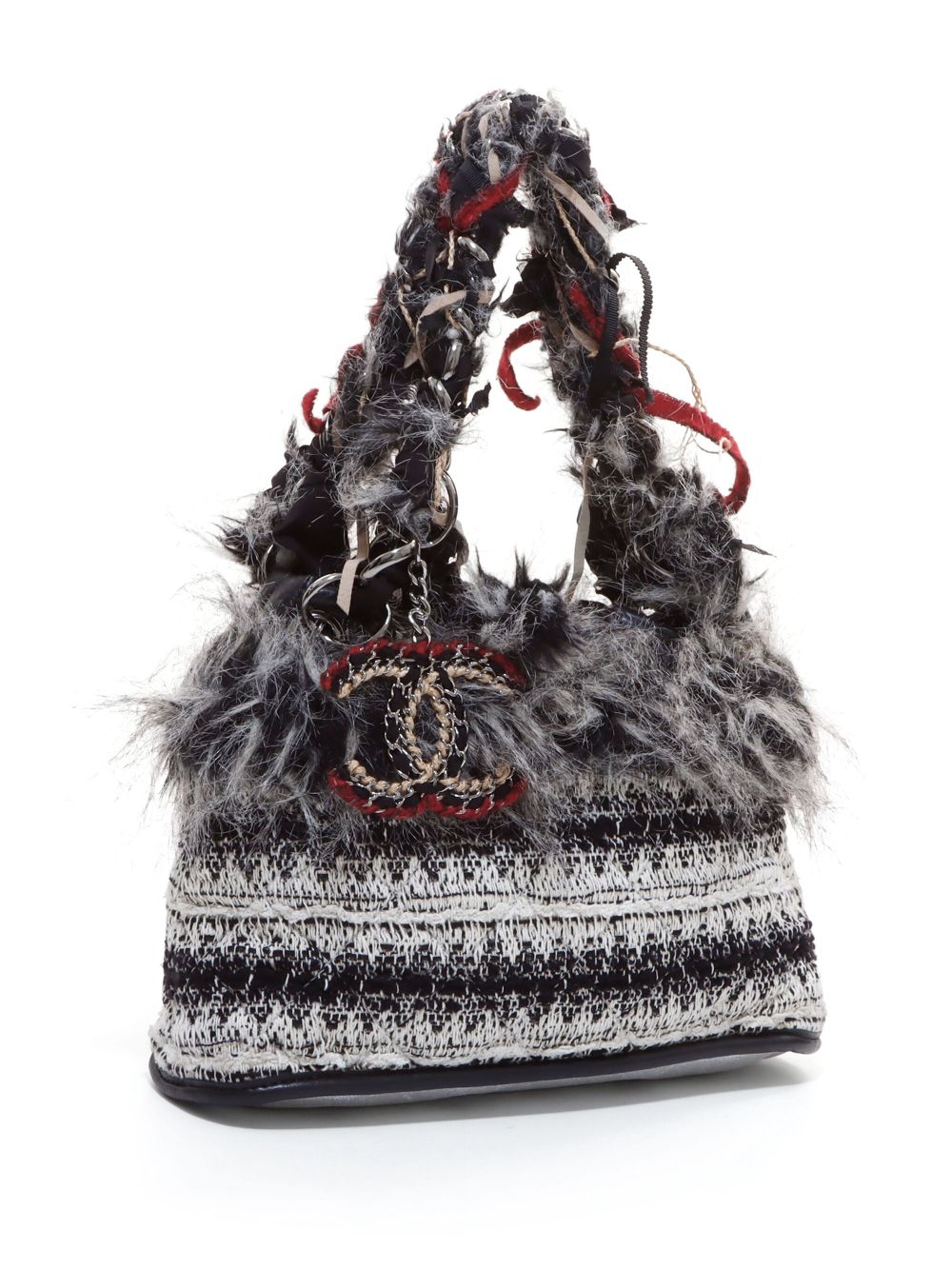 CHANEL 2010-2011 Inuit tweed shoulder bag Women