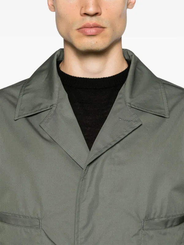 LEMAIRE button-down Cargo Jacket | Grey | FARFETCH