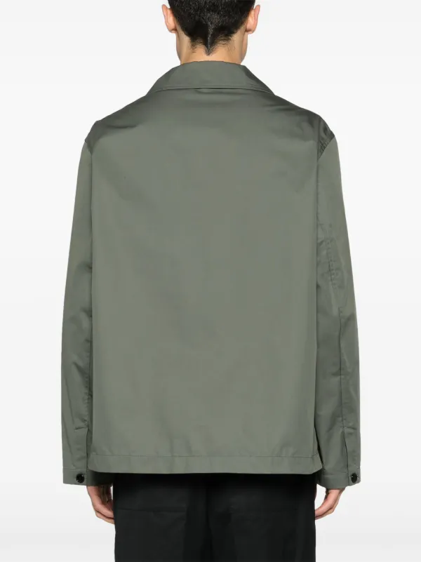 LEMAIRE button-down Cargo Jacket | Grey | FARFETCH