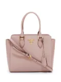 Prada Pre-Owned logo-lettering leather handbag - Pink